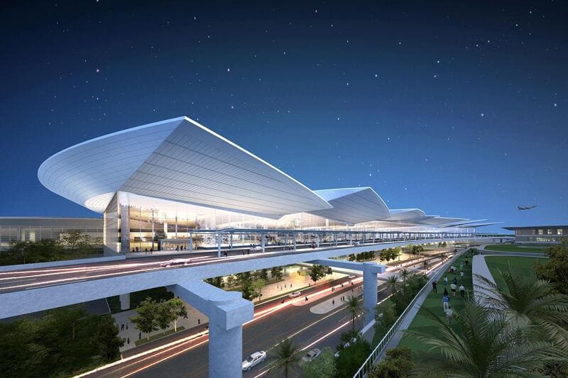 Currently under construction, Long Thanh International Airport is set to become one of the largest and most modern airports in Southeast Asia